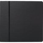 Staples Heavy-Duty Binder with D-Rings - 5" - Black-Back-mounted rings allow pages to lie flat