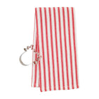 Mudpie Towel Cookie Cutter Set - Red Stripe (41500237S)-Cotton Hand towel, cookie cutter