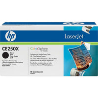 HP 504X (CE250X) Black High Yield Original LaserJet Toner Cartridge-Colour: Black