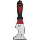 Logix  6-In-1 Paint Tool, 6 Pack (56303SB)-Features six functions: scraper, putty remover, spreader, half round cut-out to remove paint from roller, sharp point to open cracks for patching and metal hammer cap to set nails