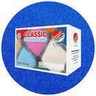 Sandtastik Classic Coloured Sand, 10 lb (4.5 kg) Box, Blue-Fine grain with natural sparkle throughout