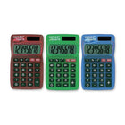 Victor Technology Dual Power Pocket Calculator-Large, easy-to-read, 8-digit LCD