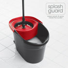 Vileda EasyWring Spin Mop & Bucket System-Machine washable and reusable microfibre mop head refill