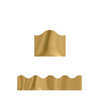 Trend Enterprises Scalloped Metallic Terrific Trimmer, Gold, 60 Pack-Size: 39'(L) x 2 1/4"(W)