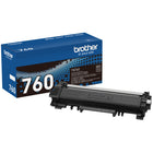 Brother TN760 Black Toner Cartridge, High Yield-Compatible with: Brother DCP-L2550DN, DCP-L2550DW, HL-L2350DW, HL-L2370DN, HL-L2370DW, HL-L2370DW XL, HL-L2375DW, HL-L2390DW, HL-L2395DW, MFC-L2710DN, MFC-L2710DW, MFC-L2750DW, MFC-L2750DWXL