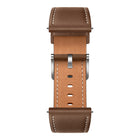 HUAWEI Classic Calfskin Leather Strap for 22mm, GT 2/GT 2 Pro/GT 3 46mm series - Dark Brown-Molded air holes give your wrist room to breathe, and spray-resistant materials equip the strap to withstand the rigors of daily life.