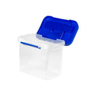 Bankers Box Heavy-duty Letter-Size Plastic Portable File Storage Box-Durable plastic construction with reinforced corners for added strength