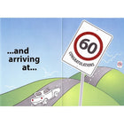 Rosedale Greeting Card, Birthday Age 60, Sign-Card shop quality greeting cards