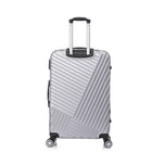 TOSCANO PRODIGIO 30" Hardside Large Luggage - Titanium Silver-ABS Hardshell