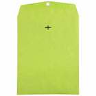 JAM Paper 10" x 13" Open End Catalog Coloured Envelopes with Clasp Closure - Ultra Lime Green - 25 Pack -Ultra Lime Envelope