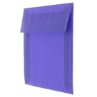 JAM Paper 6 x 6 Square Envelopes, Purple Translucent Vellum, 250 Pack (PACV517H)-Blank interior for personalized message