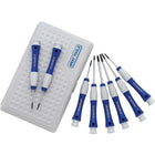 Gray Tools 8 Piece Precision Torx Screwdriver Set, T5-T20-Contains: Torx®#: T5, T6, T7, T8, T9, T10, T15, and T20.