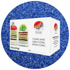 Sandtastik Floral Coloured Sand, 10 lb (4.5 kg) Box, Blue Hawaii-Coarse grain with natural sparkle throughout