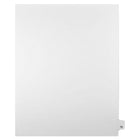Mark Maker Legal Exhibit Index Tab White Single Tabs, 1/25th Cut, Letter Size, No Holes, Number 74, 25 Pack-White Single Tabs, 1/25th Cut