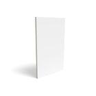 Staples Unruled Notepad - 4" x 6"  - White - 100 Sheets/Pad - 6 Pack-100 sheets per pad