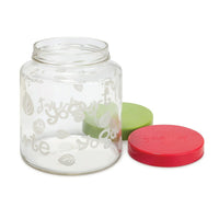 Euro Cuisine GY85 2 QT Glass Jar for Yogurt Maker, Clear-The Glass jar holds 64-oz. serving