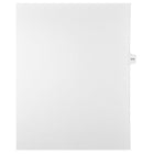 Mark Maker Legal Tabs - Letter Size - White - 1/15th cut - 25 tabs per package - 5 packages Pack - Number 111-White Single Tabs
