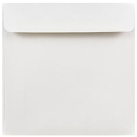 JAM Paper 6 x 6 Square Envelopes, White, 100 Pack (28416B)-White