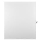 Mark Maker Legal Tabs - Letter Size - White - 1/25th cut - 25 tabs per package - 5 packages Pack - Number 139-White Single Tabs