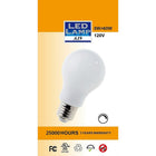 Northern Stars 84748 LED A19 8W, Warmwhite, 3000K, Frosted, 2 Pack-8W, 120V