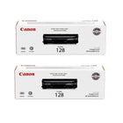 Canon 128 Black Toner Cartridge, 2 Pack (3500B013)-Black