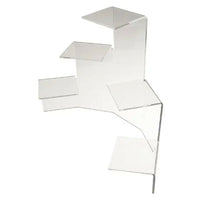 Eddie's 12-1/8" H Multi-Tiered Riser - Acrylic-Acrylic