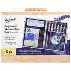 Mont Marte 33-Piece Set Beginners Watercolour Box-33 piece watercolour box