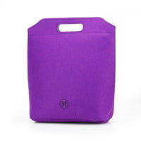 Minimal Lunch Bag, Large, Lavender, 2/Pack-Eco-friendly parctical lunch bag