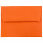 JAM Paper A2 Invitation Envelopes, 4.38 x 5.75, Brite Hue Orange Recycled, 1000 Pack (WDBH602B)-Orange