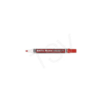 Dykem Brite-Mark Roughneck Marker - Red - 12 Pack (84206)-Colour: Red