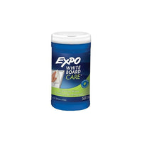 Expo Whiteboard Cleaning Wipes - 50 Pack-Quickly remove shadows, ghosting and stains