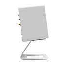 Kanto SE6W Elevated Desktop Speaker Stands for Large Speakers - White-Painted steel construction