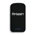 MFLASH 5000mAh Rubberized Power Bank (MFPWR0501PLBLKR)-5,000mAh Powerbank