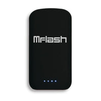 MFLASH 5000mAh Rubberized Power Bank (MFPWR0501PLBLKR)-5,000mAh Powerbank