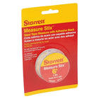 Starrett Measure Stix Steel Measuring Tape With Adhesive Backing, 3/4" x 6' - 2 M, Ft/In - Mm Graduations - 12 Pack-Blade Length: 6' - 2 m