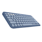 Logitech K380 Multi-Device Bluetooth Keyboard for Mac - Blueberry-Work from anywhere: This compact Bluetooth keyboard for Mac works with your MacBook, iPad, or iPhone, with a lightweight, minimalist iOS layout that lets you multitask at home or on the go.
