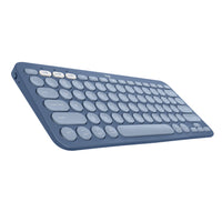 Logitech K380 Multi-Device Bluetooth Keyboard for Mac - Blueberry-Work from anywhere: This compact Bluetooth keyboard for Mac works with your MacBook, iPad, or iPhone, with a lightweight, minimalist iOS layout that lets you multitask at home or on the go.
