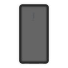Belkin BoostCharge 3-Port 20,000mAh Power Bank - Black-20,000 mAh provides 75 extra hours of battery life for your smartphone
