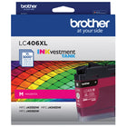 Brother Genuine LC406XLMS High-Yield Magenta Ink Cartridge-Professional colour inkjet print quality you can consistently rely on for up to 5,000 pages