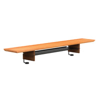 DecentLiving Monitor Stand Riser - 48" - Solid Cherry-Hand-Made from premium local walnut, cherry and maple lumber