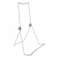 Eddie's DCW Vinyl Coated Wire Display Easel - 9-1/2"H x 5-5/16"W - White - 12 Pack-Counter Display Easel