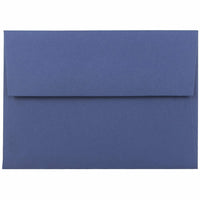 JAM Paper 4bar A1 Envelopes, 3.63 x 5 1/8, Presidential Blue, 1000 Pack (563916904B)-Presidential blue