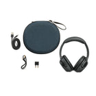JBL Tour One - Wireless Over-Ear Noise Cancelling Headphones - Black-Boost your productivity: Create a silence bubble with SilentNow where NC is activated but music is off