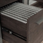 Sauder 45"W Rock Glen Desk - Blade Walnut-7