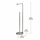 Umbra Teardrop Toilet Paper Stand - Nickel Finish-7
