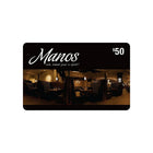 Manos $50 Gift Card-Air Miles cannot be collected on Gift Card purchases.