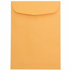 JAM Paper 7.5" x 10.5" Open End Catalog Envelopes - Brown Kraft Manila - 50 Pack-Colour: Brown Kraft Open End Envelopes