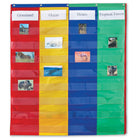 Learning Resources 2 & 4 Column Double-Sided Pocket Chart, 30" x 38"-Theme/Design: Teaching Resources