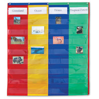 Learning Resources 2 & 4 Column Double-Sided Pocket Chart, 30" x 38"-Theme/Design: Teaching Resources