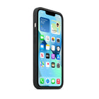 Apple iPhone 13 Silicone Case With Magsafe - Midnight Black-Dimensions: 0.67" H x 3.52" W x 6.49" D